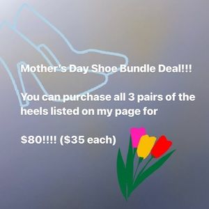 Show Bundle - 3 pairs for $80 dollars (35 each)